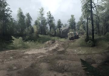 Forest Mountain Roads Map version 1 for Spintires: MudRunner (v14.08.19)
