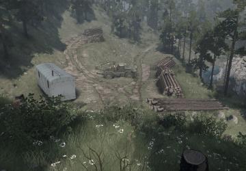 Forest Mountain Roads Map version 1 for Spintires: MudRunner (v14.08.19)