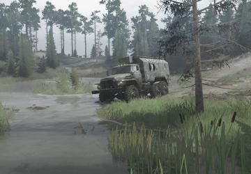 Forest Ridges Map version 23.09.19 for Spintires: MudRunner (v14.08.19)