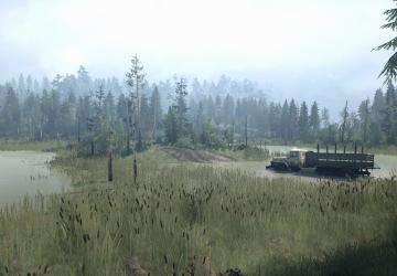 Forest Homesteads Map version 14.07.20 for Spintires: MudRunner (v14.08.19)