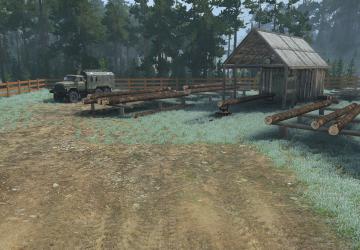 LesProm Map version 1 for Spintires: MudRunner (v14.08.19)