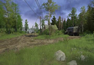 Summer Forest Map version 1 for Spintires: MudRunner (v14.08.19)