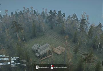 Logger Map version 1.0 for Spintires: MudRunner (v14.08.19)