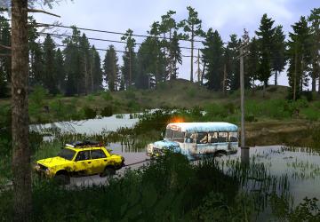Logistics 3 Village Map version 1.0 for Spintires: MudRunner (v07.08.19)