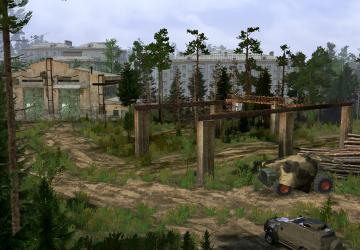 Logistics Map - Suburb version 1.0 for Spintires: MudRunner (v07.08.19)