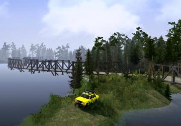 Logistics Map - Suburb version 1.0 for Spintires: MudRunner (v07.08.19)
