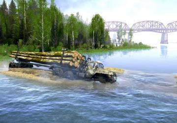 Map Little Town version 2 for Spintires: MudRunner (v25.02.21)