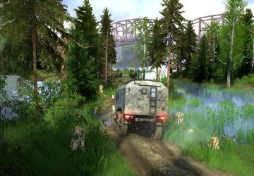 Map Little Town version 2 for Spintires: MudRunner (v25.02.21)