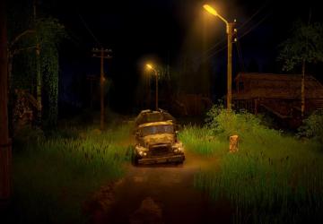 Map Little Town version 2 for Spintires: MudRunner (v25.02.21)