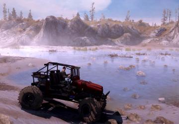 Manicouagan Crater Map version 1.0 for Spintires: MudRunner (v14.08.19)