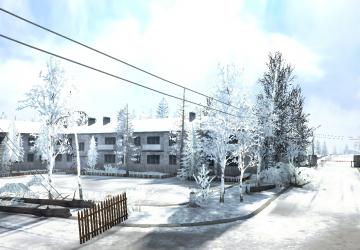 Maps Expanses of Villages 4 Winter version 15.02.20 for Spintires: MudRunner (v10.06.19)
