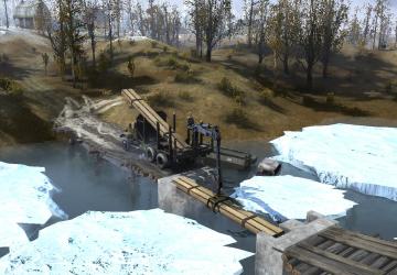 Map Maps Snow Hills 2 version 19.11.19 for Spintires: MudRunner (v10.06.19)