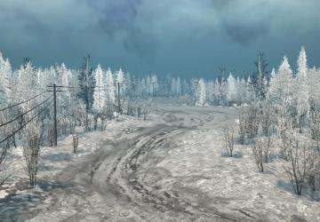 Map Snow Plains version 17.12.19 for Spintires: MudRunner (v10.06.19)