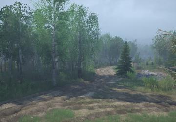 Maps Woods Map version 1 for Spintires: MudRunner (v25.02.21)