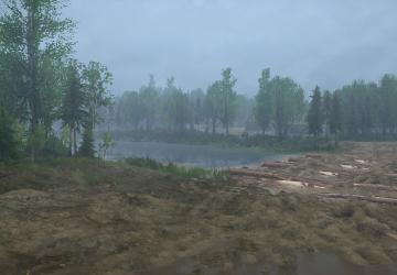 Maps Woods Map version 1 for Spintires: MudRunner (v25.02.21)