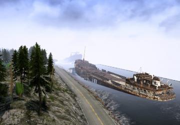Dead City Map version 1 for Spintires: MudRunner (v10.06.19)