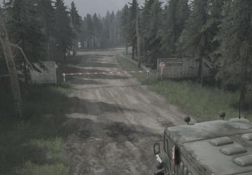 Between Highway and Forest Map version 22.07.23 for Spintires: MudRunner (v28.09.22)