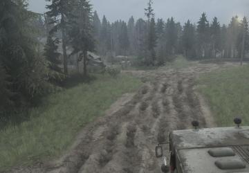 Between Highway and Forest Map version 22.07.23 for Spintires: MudRunner (v28.09.22)