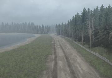 Between Highway and Forest Map version 22.07.23 for Spintires: MudRunner (v28.09.22)