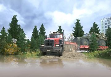 Monocry 6 Map version 1 for Spintires: MudRunner (v07.08.19)