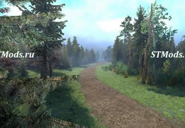 Montain Mud Map version 1.0 for Spintires: MudRunner (v14.08.19)