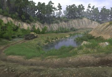Bridges Map version 1 for Spintires: MudRunner (v07.08.19)