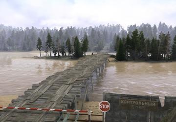 Bridges Map version 1 for Spintires: MudRunner (v07.08.19)