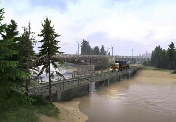 Bridges Map version 1 for Spintires: MudRunner (v07.08.19)