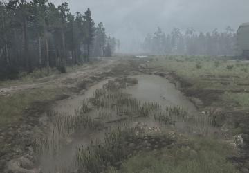 Mudcracks Map version 12.07.20 for Spintires: MudRunner (v14.08.19)