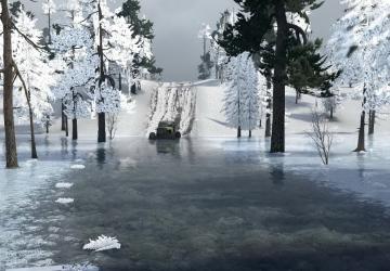 Muddy Ice Map version 1.0 for Spintires: MudRunner (v14.08.19)