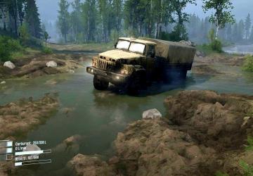 Mudslide Map version 1 for Spintires: MudRunner (v14.08.19)