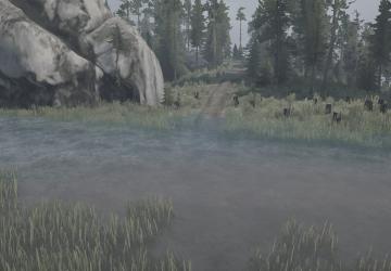 On Easy 4 Map version 04.05.20 for Spintires: MudRunner (v14.08.19)