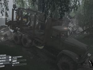 Map Map «On the stretch» version 0.02 for Spintires: MudRunner (v11.12.17)