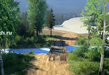 On a Walk 2 Map version 1.0 for Spintires: MudRunner (v14.08.19)