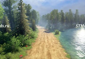 On a Walk 2 Map version 1.0 for Spintires: MudRunner (v14.08.19)