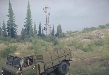 Base Commander in the Army Map version 1.0 for Spintires: MudRunner (v10.06.19)