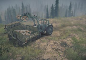 Base Commander in the Army Map version 1.0 for Spintires: MudRunner (v10.06.19)