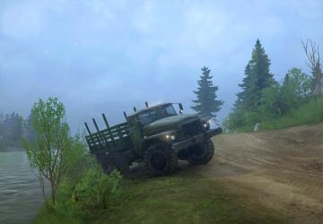 Nice River Map version 1 for Spintires: MudRunner (v07.08.19)