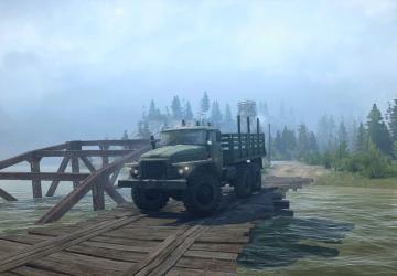 Nice River Map version 1 for Spintires: MudRunner (v07.08.19)