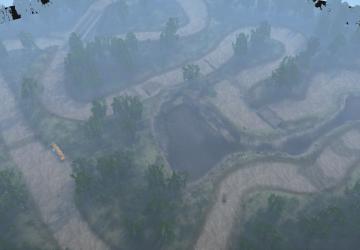 Offroad Go-Kart Track Map for Spintires: MudRunner (v07.08.19)