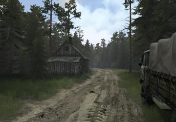 Dangerous Roads Map version 1 for Spintires: MudRunner