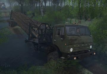 Operation Brigade in the Forest Map version 1 for Spintires: MudRunner (v14.08.19)