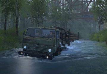 Operation Brigade in the Forest Map version 1 for Spintires: MudRunner (v14.08.19)
