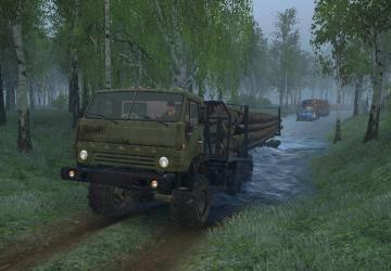 Operation Brigade in the Forest Map version 1 for Spintires: MudRunner (v14.08.19)