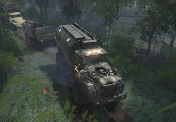 Operation Brigade in the Forest Map version 1 for Spintires: MudRunner (v14.08.19)
