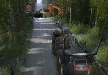 Map Orlov_sad_2019 version 1.0 for Spintires: MudRunner (v10.06.19)