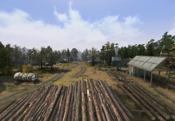 Autumn Map version 1.0 for Spintires: MudRunner (v14.08.19)