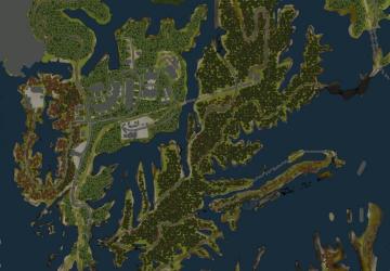 Map Islands Map version 1 for Spintires: MudRunner