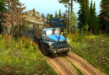 Map Over the Hills and Through the Forest v1 for Spintires: MudRunner (v14.08.19)