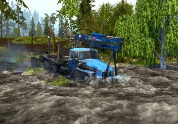 Map Over the Hills and Through the Forest v1 for Spintires: MudRunner (v14.08.19)